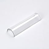 Cristal Repuesto - Redondo Curvado Opal Mate Blanco Para Plafones De 30cm