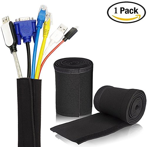 Buy Cable Management Sleeve, Cable Concealer from YaFex 80inch 203cm