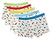 CHUNG Little Big boys Soft Modal Boxer Briefs Underwear 5 Pack Dinasaur Print 3-7Y, 6305 Truck, 3T