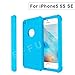 Waterproof iPhone 5/5S/SE Case, EFFUN IP68 Certified Waterproof Dustproof Snowproof Shockproof Case Cover Fully Sealed Underwater Cover with Built-in Screen Protector for iPhone 5/5S/SE Light Blue