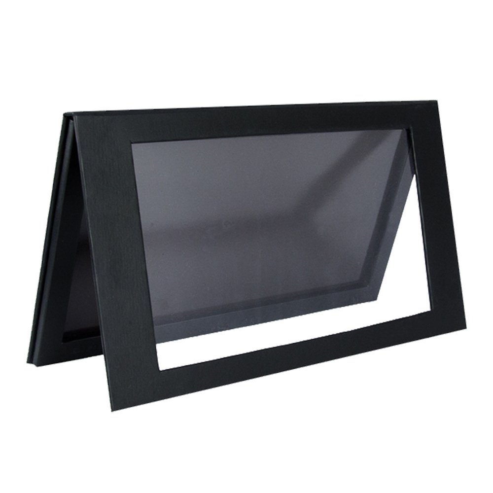 Coosei Empty Storage Palette Box Magnetic Eyeshadow Pan Matte Black Large Pallet BML001