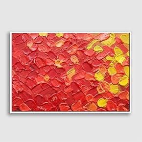 Framed Canvas Wall Art for Living Room, Bedroom Abstract Impression Canvas Prints for Home Decoration Ready to Hanging - 16x24 inches