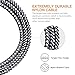 USB Type C Cable, (2-PACK 3.3FT)USB C to USB A Charger Cable Nylon Braided Fast Charging Sync Cord for Samsung Galaxy Note 8, S9 S8 Plus, LG V20 G5 G6, Google Pixel 2 xl,Nexus 5X/6P, Nintendo Switch