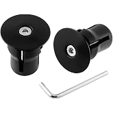 MUQZI Bicycle Handlebar Bar End Plugs Caps Bike Handlebar Plugs Perfect for Most Bicycles Road Bike Mountain Bike BMX MTB Fixie