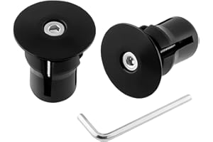 MUQZI Bicycle Handlebar Bar End Plugs Caps Bike Handlebar Plugs Perfect for Most Bicycles Road Bike Mountain Bike BMX MTB Fixie