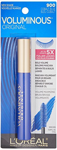 L’ORÉAL PARIS VOLUMINOUS ORIGINAL MASCARA, COBALT BLUE, 0.26 FL. OZ.