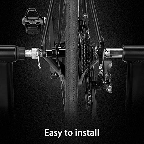 Quwei Quick Release Rear Wheel Skewer Bike Wheel Skewers for Trainer Bicycle Cycling Back Rear Wheel Tire