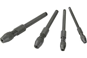 Grizzly T10081 Pin Vise Set, 4-Piece
