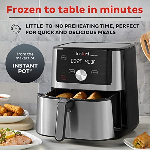 Instant Vortex Plus 6QT XL Air Fryer, 6in1, Broils, Dehydrates
