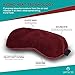 Plush Eye Mask for Dry Eyes | Ultra-Soft Moist Heat Eye Compress Pad for Pink Eye, Blepharitis, Puffy Eyes, MGD, Migraine, Sleep, Stye Treatment Relief| Reusable Warm Compress with Silica Beads (Red)thumb 2