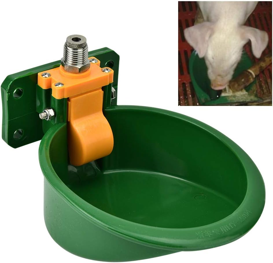 1pc Livestock Automatic Water Bowl, Sheep Pig Cow Cattle Water Feeder Feeding Drinking Cup Waterer for Farm Animals - Image 4