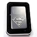 Superman DC Comics Black Gift Engraved Cigarette Lighter Biker Gift LEN-0119