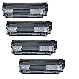 4 Pack Canon 104/FX9 Compatible Toner Cartridge for use in Canon imageCLASS D420 D480 MF4150 MF4270 MF4350D MF4370DN MF4690 & FAXPHONE L90 L120 - Selectec