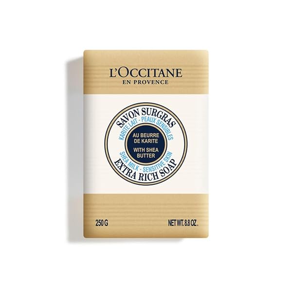 L’OCCITANE SHEA MILK SENSITIVE SKIN EXTRA RICH SOAP 8.80 OZ
