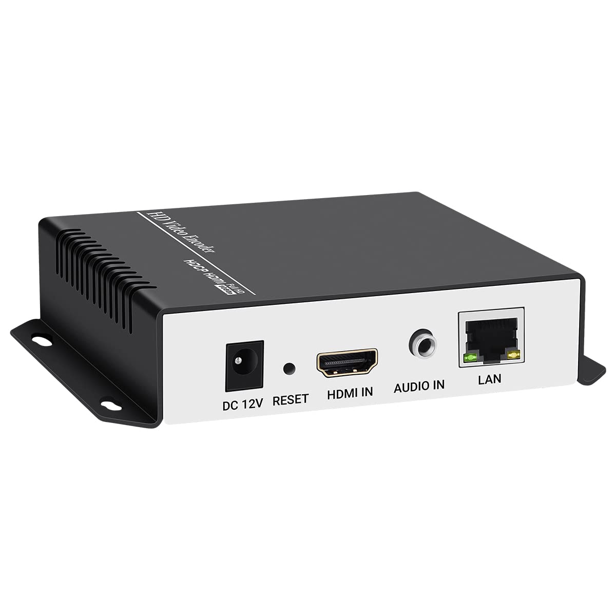URayTech H.265 H.264 4K HD HDMI to IP Network Video Audio Streaming Encoder Supports SRT RTSP RTMPS UDP ONVIF HLS MP4 for IPTV YouTube Facebook OBS Dacast Live Broadcast and Other Servers