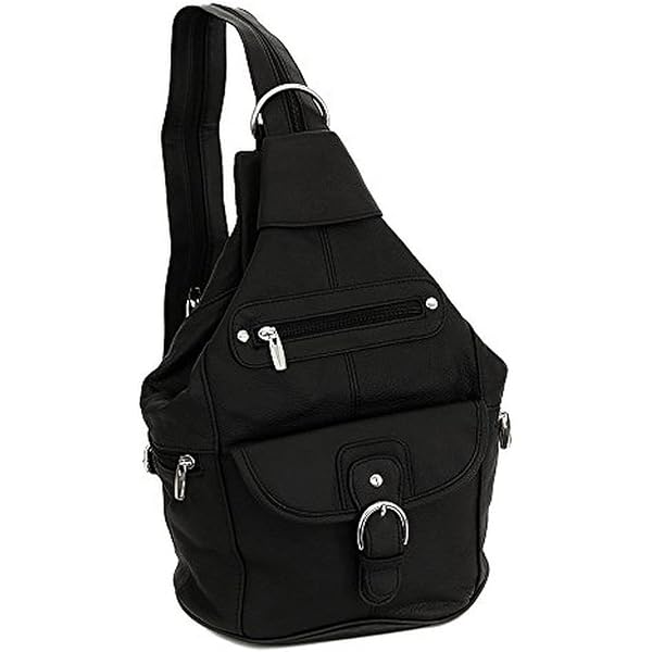 Amazon.com: Leather Backpack Purse Mid Size & Convertible  display picture 1