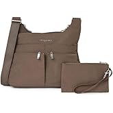 Baggallini Crossbody Travel Bag 11x8.5 Lightweight Water-resistant Nylon Handbag