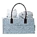 Baby Diaper Caddy | Nursery Storage Bin | Portable Car Travel Organizer