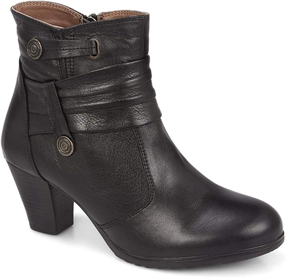 Bellissimo Womens Faux Button Ankle Boots Lightweight Shoes Amazon.co