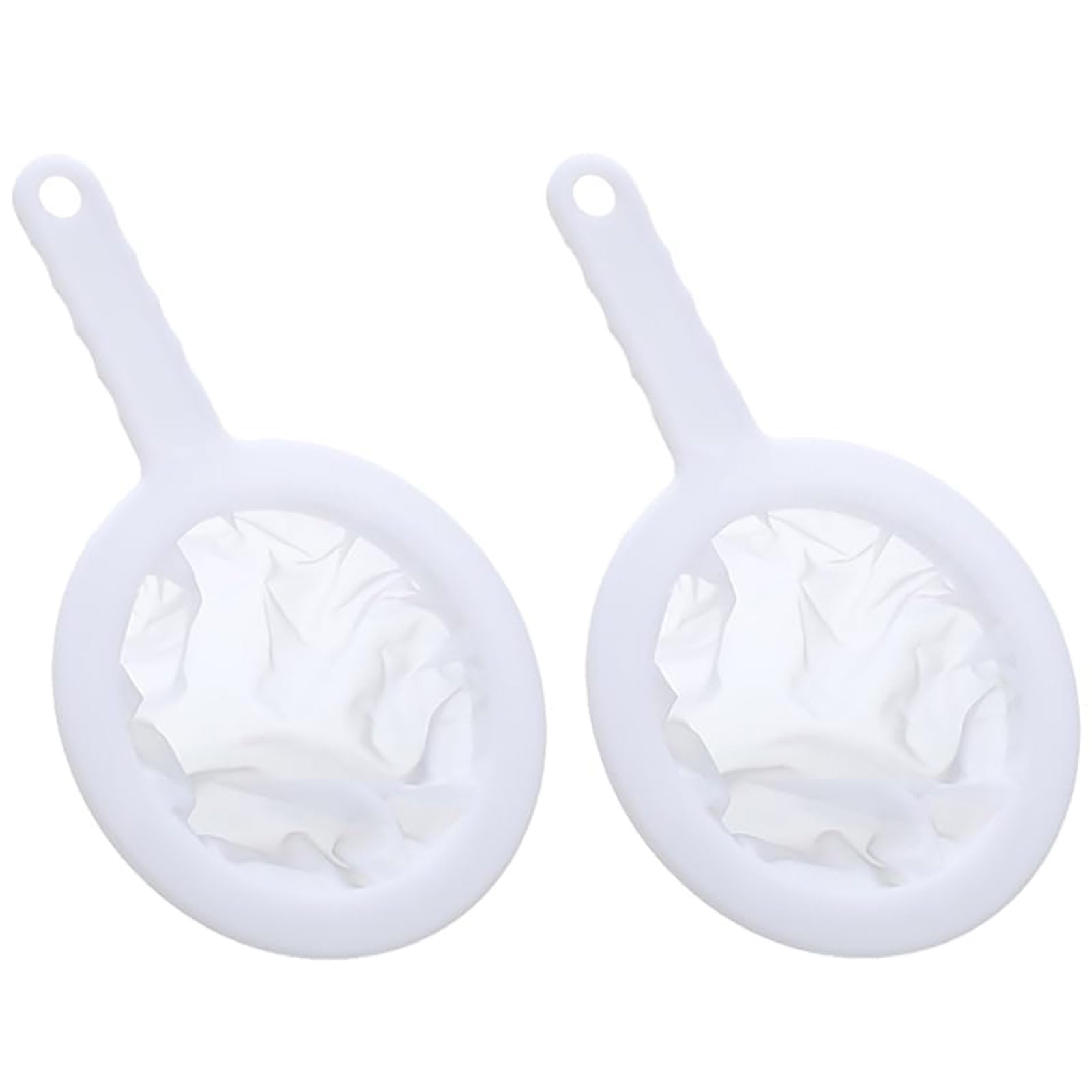 2 Pcs Aquarium Baby Brine Shrimp Net Sieve Eggshell Separator Artemia Collecting Net 80 Mesh 200 Mesh for Brine Shrimp Hatchery