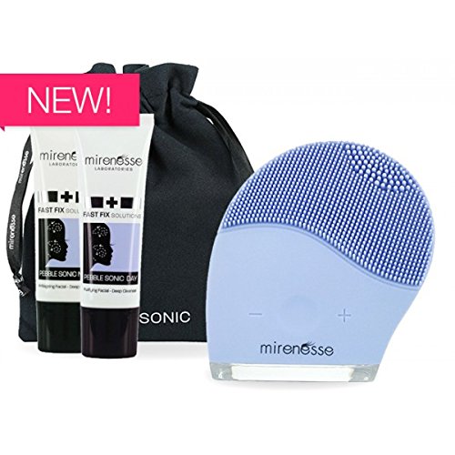 Mirenesse Cosmetics Pebblesonic Skin Clearing Revolution 3 pce KIT -10 Yr Guarantee