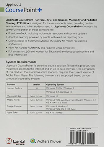 Lippincott CoursePoint+ for Ricci, Kyle & Carman: Maternity and Pediatric Nursing