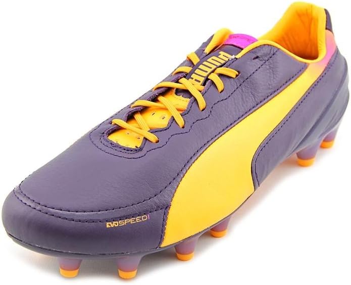 Puma Evospeed 1.2 Mens Size 10 Purple Leather Cleats UK 9 EU 43