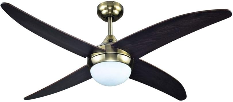 Sulion Schwarzer Deckenventilator Mit Licht Und Fernbedienung