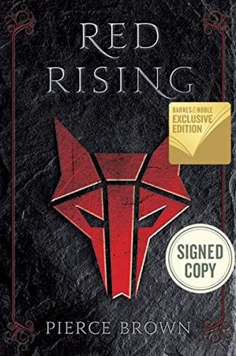 Red Rising Pierce Brown (Iconic Howlers Emblem SIGNED BOOK)
