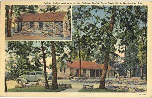 Public Lodge And One Of The Cabins Monte Sano State Park