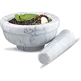 Sagler mortar and pestle set Marble Grey 3.75 inches diameter