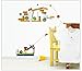 Fangeplus(TM) Angry Birds DIY Removable Art Mural Vinyl Waterproof Wall Stickers Kids Room Decor Nursery Decal Sticker Wallpaper 27.5''x19.6''