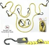 Highest Quality Flat Bungee Cords 4 PCS | 48