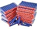 ZTOZZ Nerf Compatible Bullets Darts Hard and Soft Tip for Elite N Strike Refill Series 200 or 300 or 400 or 600 Pack for Kid Toy Gun Fire Blaster (Blue Hard Tip, 300pcs)
