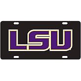 Decorvo College License Plate Acrylic Tag - Car Truck Accessory (Louisiana)