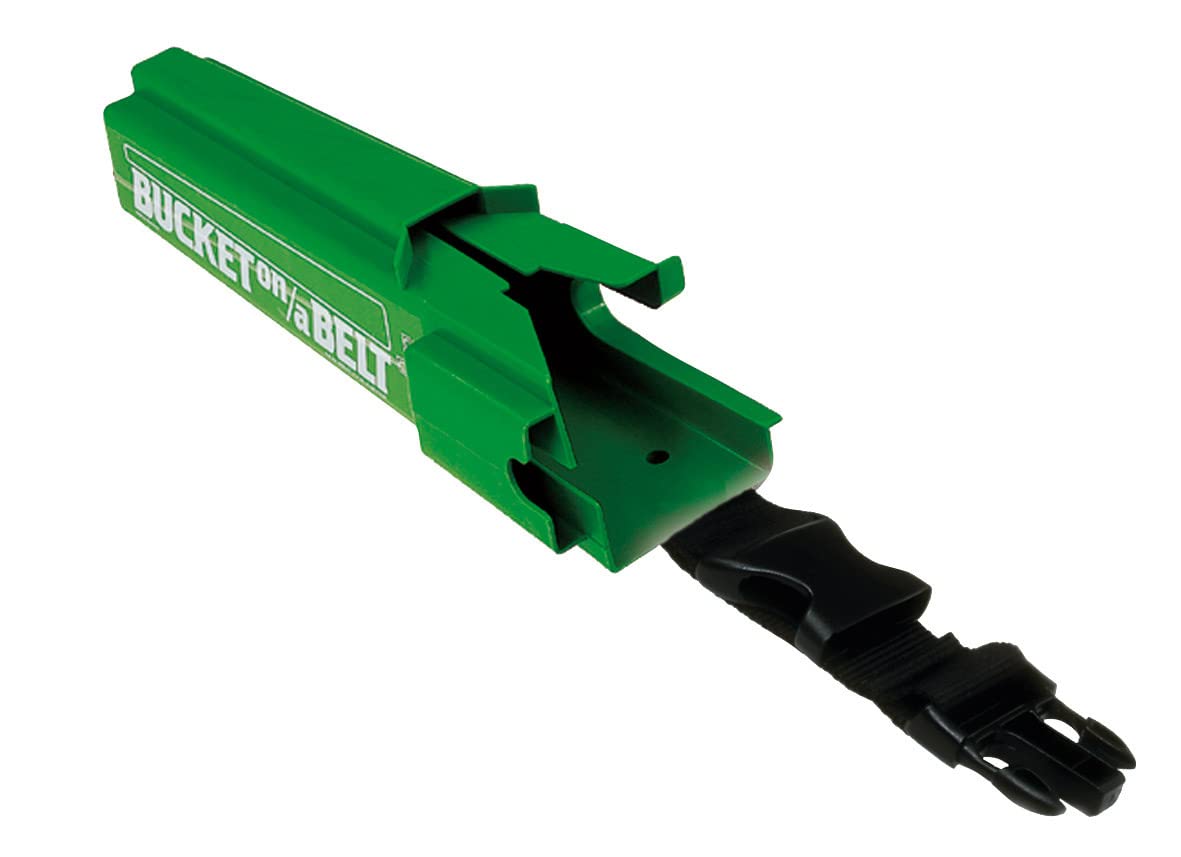 Unger Window Cleaning Bucket On A Belt, Classic – Tool Holder for Squeegees, Washers & Scrapers – Slim, Hands-Free Hip Belt Bucket - Professional Window Cleaning Equipment - BB020