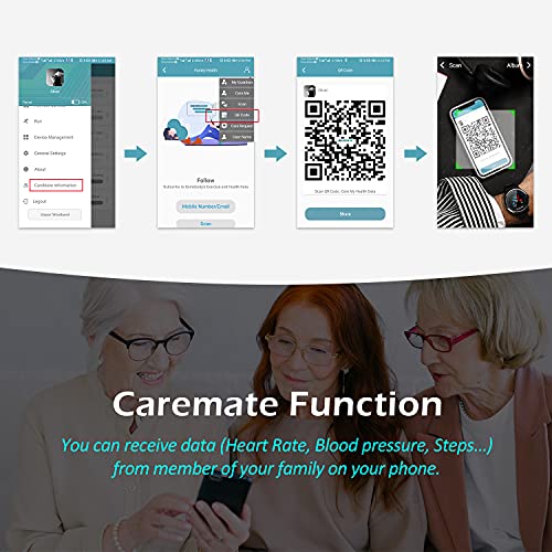Audar ECG PPG Activiteit Tracker met Hartslagmeter Bloeddruk Slaapmonitor Stap Calorie Counter Ondersteunde 13 talen… - Image 6