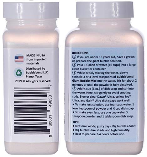 6 BubbleVenti+Gallons+Biodegradable+Non+Toxic+Solution