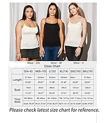 Womens Tank Tops Adjustable Strap Camisole with