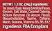 5 Cans, BaccOff Energized Original Fine Cut, Premium Tobacco Free, Nicotine Free Snuff Alternative