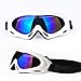 Feier Yusi Adult Professional Ski Goggles Snowmobile Snowboard Skate Snow Skiing Goggles with 100% UV400 Protection Bright lens TPC Frame Material Anti Sand Wind & UV Suitable Hiking Surfing Skiing