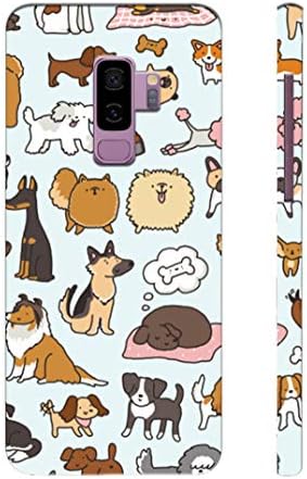 Fundook® Designer Printed Back Cover/Hard Case for Samsung Galaxy S9 Plus (Cute Puppies Design/Animated) - J445