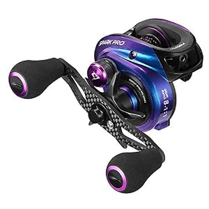 Piscifun Spark Pro Baitcasting Moulinet De Pêche à Faible Encombrement En Fibre De Carbone 7,5 Kg Système De Frein Magnétique 11 + 1 Roulements à Billes Blindés