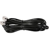 getwiredusa 10 ft Interconnect Cable RJ14 to RJ14 for Gavita E-Series RJ11, RJ14, 6P4C