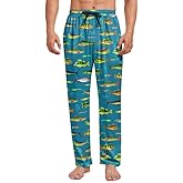 LISAINMAY Pajamas Pants For Men Pj Lounge Sleep Pant Loungewear Sleepwear Pjs Pijamas Gifts