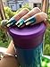 Ecbasket 24 Pcs Full Cover Metallic Green Changing Colors Pre-designed Nail Art Tips + 1 Pcs 20 Counts Nail Adhesive Stickers for Free ,Gift for Thanksgiving Day