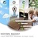 NICETOWN Blackout Curtains and Drapes for Kitchen - (Cappuccino Color) 52 inches Wide by 63 inches Long, 2 Panels Set, Thermal Insulated Blackout Window Drapes