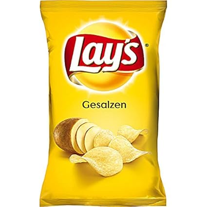 20 Kleine Tuten Lays Chips Gesalzen A 35g Orginal Amazon De Lebensmittel Getranke