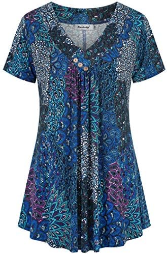 Ninedaily Floral Tops for Women, Summer 