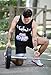 Ann Arbor T-shirt Co. Ronnie ReaGUNS | Funny Weight Lifting Workout Merica USA Tank Top-(Adult,L) Black